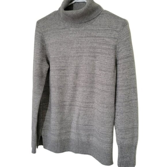 J.crew mercantilelike New gray turtle neck sweayer - Picture 1 of 7